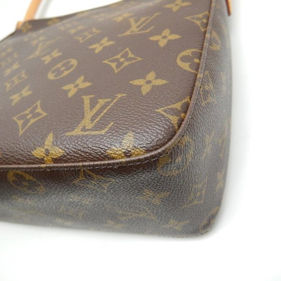 Louis Vuitton Monogram Looping MM Brown Shoulder Bag - Picture 4 of 8